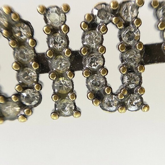 Dior TRIBALES J'ADIOR Gold plated Faux Pearl Rhinestone Earring - Picture 11 of 12